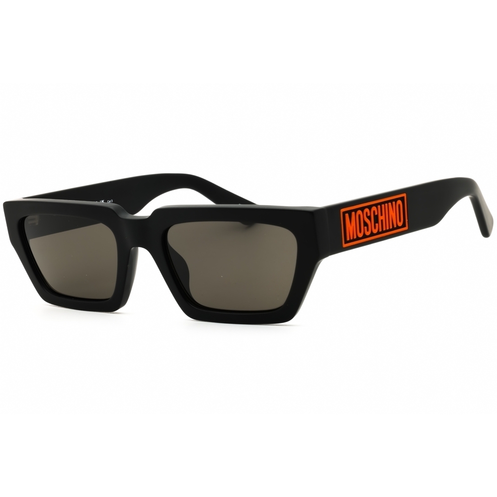 Moschino MOS166/S Sunglasses Black Plastic Rectangular